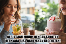 Kebiasaan Minum dengan Sedotan Ternyata Bisa Bahayakan Kesehatan!
