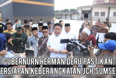 Bismillah, 3 Mei 2025 Jemaah Calon Haji Asal Sumatera Selatan Kloter 1 Terbang ke Tanah Suci