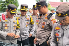 Ada Pemeriksaan Senpi Dinas di Mapolres Prabumulih, Ternyata Ini Tujuannya