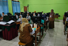 KEREN, Bak Tes Masuk CPNS, 210 Siswa SMPN 3 Lahat Ini Ujian Secara Online, Intip Yuk 