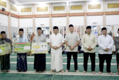 Safari Ramadan di Masjid Agung Sabilul Muttaqin Jadi Ajang Evaluasi Pembangunan OKU Timur
