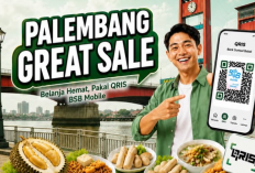 Fantastis! Rayakan 1343 Tahun Palembang, Makan Enak Cuma Rp1.343 dengan BSB Mobile