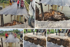 Jembatan di Kecamatan Kandis Putus! Ini Gerak Cepat Pemkab Ogan Ilir