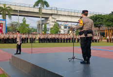 Gelar Upacara Kenaikan Pangkat, Ternyata Ada Ratusan Personel Polrestabes Palembang Naik Pangkat