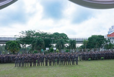 Angkat Tema Stabilitas Nasional, Pejabat Kejati Sumsel Ini Pimpin Upacara HUT Persaja ke-75