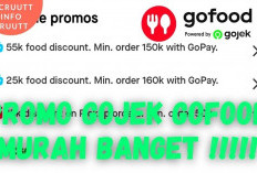 Makan Siang Lebih Hemat! Yuk Gunain Promo GoJek, Dapatkan Diskon GoFood Rp22 Ribu Termasuk Ongkir