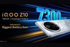 Anti Lowbat Saat Mudik Lebaran 2026: iQOO Z10 5G Hadir dengan Baterai 7.300 mAh, Tahan Hingga Dua Hari