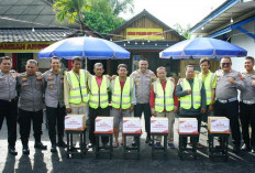 Dukung Pekerja Informal, Polda Sumsel Perkuat Fasilitas Kedai Polres OKI Hadir