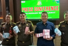 Kenakan Rompi Pink Mantan Kadis PMDes Lahat dan Direktur CV CDI Jadi Tersangka, Ini Kasusnya