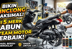 Bikin Kinclong Maksimal! Ini 5 Merk Sabun Steam Motor Terbaik, Hasil Bersih Mengkilap dan Aman untuk Cat