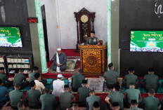 Peringati Isra Mikraj, Pangdam II Sriwijaya Ajak Prajurit Teladani Akhlak Rasulullah Menuju Indonesia Maju