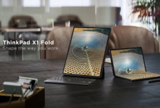 Lenovo ThinkPad X1 Fold, Inovasi Laptop Lipat 16 Inci untuk Mobilitas!