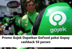 Promo Gojek Dapatkan GoFood pakai Gopay cashback 50 persen, Buruan Tunggu Apalagi