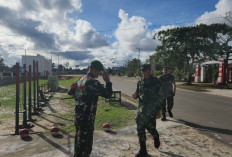 Staf Ahli dan Waasops Kunjungi Satgas Yonif 141 Aneka Yudha Jaya Prakosa, Ada Apa?