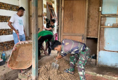 Gelar Karya Bakti, Ini Langkah Satgas Yonif 144 Jaya Yudha Untuk Dekat Dengan Masyarakat