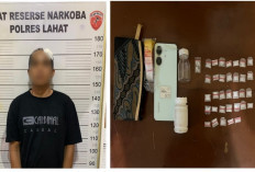 Sita 46 Paket Sabu, Polres Lahat Ringkus Warga Desa Endikat Ilir, Ini Wajahnya