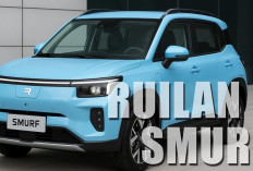 Baru Dirilis! Intip Keunikan Ruilan Smurf, Mobil Listrik Seharga Motor