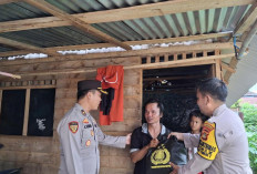 Personel Biro SDM Polda Sumsel Salurkan Sembako di 2 Kawasan Slum Area, Dimana Saja?