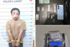 Tak Kenal Ampun, Satresnarkoba Polres Lahat Sita 4 Paket Plastik Narkoboy Sabu-sabu dan Amankan Pelaku