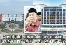 2 UIN di Pulau Sumatera Duduki Peringkat Teratas PTKIN pada THE Impact Rankings 2025, Kampus Kamu Termasuk?