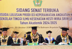 PJU Kodam II Sriwijaya Ini Wakili Pangdam Hadiri Sidang Senat Terbuka