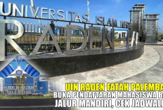 UIN Raden Fatah Palembang Buka Pendaftaran Mahasiswa Baru Jalur Mandiri 2024, Cek Jadwalnya