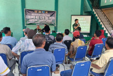 Perkuat Wasbang TMMD 128 Kodim 0405 Lahat Berikan Wawasan Kepada Warga 