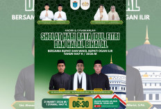 Bupati dan Wakil Bupati Ogan Ilir Akan Shalat Ied di Masjid Agung An-Nur Tanjung Senai