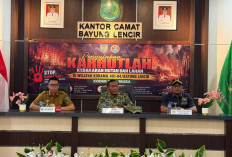 Sambangi Desa Muara Medak, Tim Penyuluh Mabes TNI Perkuat Mitigasi Karhutla di Muba