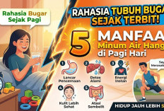 Rahasia Tubuh Bugar Sejak Matahari Terbit! Ini 5 Manfaat Minum Air Hangat di Pagi Hari saat Perut Kosong