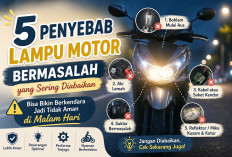 5 Penyebab Lampu Motor Bermasalah yang Sering Diabaikan, Bisa Bikin Berkendara Jadi Tidak Aman di Malam Hari