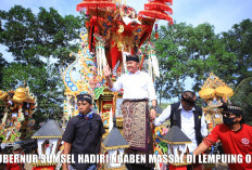 Ngaben Massal di OKI, Gubernur Sumsel Herman Deru Serukan Pelestarian Budaya Sebagai Perekat Bangsa