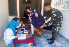 Kolaborasi Keren! Satgas TMMD 129 dan Mahasiswa KKN Kompak Hidupkan Posyandu di Desa Cukil