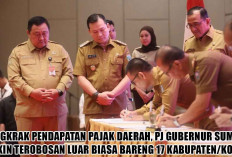 Dongkrak Pendapatan Pajak Daerah, Pj Gubernur Sumsel Bikin Terobosan Luar Biasa Bareng 17 Kabupaten/Kota