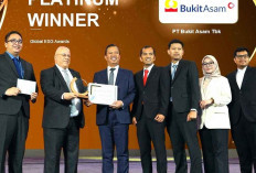 Sukses di Dubai, PT Bukit Asam Raih 4 Penghargaan di Global ESG Awards 2024