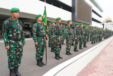 Pupuk Kedisiplinan Prajurit, Kodam II Sriwijaya Gelar Upacara Bendera Mingguan