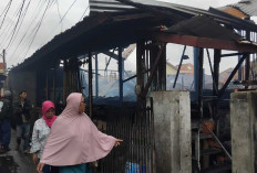 Jelang Pemilu 2024, 9 Rumah Ludes Terbakar di Lorong Mangga Palembang, Diduga Akibat Hal Ini