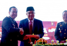 Sekda Palembang Hadiri HUT Bhayangkara ke-79, Apresiasi Sinergi Polri dan Pemerintah Kota