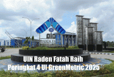 Capaian Luar Biasa di Penghujung Tahun, UIN Raden Fatah Raih Peringkat 4 UI GreenMetric 2025