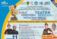 Puluhan Teater Siap Beraksi di Festival Teater Sekolah di Graha Budaya Palembang, Catat Tanggal Mainnya!
