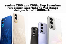 realme C100 dan C100x Siap Panaskan Persaingan Smartphone Mid-Range dengan Baterai 8000mAh