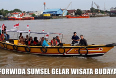 Hidupkan Memori Kota Sungai, Forwida Susuri Jejak Sejarah Palembang dari Pulau Kemaro hingga Kampung Songket