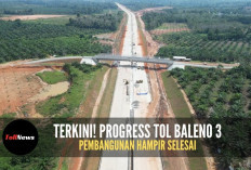 Jalan Tol Pertama di Jambi Hampir Rampung, Tinggal Finishing, Akhir Agustus Gunting Pita