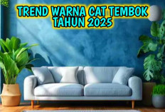 6 Warna Cat Rumah yang Bakal Tren di Tahun 2025, Bikin Rumahmu Makin Cantik dan Nyaman