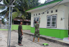 Kejar Target, Progres Rehab Mushola Al Munawar dalam TMMD Kodim Basel Capai 65 Persen