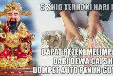 5 Shio Terhoki Hari Ini: Dapat Rezeki Melimpah dari Dewa Cai Shen, Siap-siap Dompet Auto Penuh Guys!