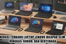 Generasi Terbaru Laptop Lenovo IdeaPad Slim 5i, Ringkas, Kokoh, dan Bertenaga