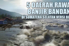 5 Daerah Rawan Banjir Bandang di Sumatera Selatan Versi BPBD, Dilalui Sungai Besar