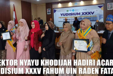 Rektor kepada Peserta Yudisium XXXV FAHUM UIN Raden Fatah: Jadilah Sarjana Berkompeten dan Siap Bersaing!