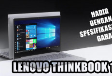 Tampil Elegan tapi Tetap Powerful, Lenovo ThinkBook 14 Hadir dengan Spesifikasi Gahar, Ini Review Lengkapnya